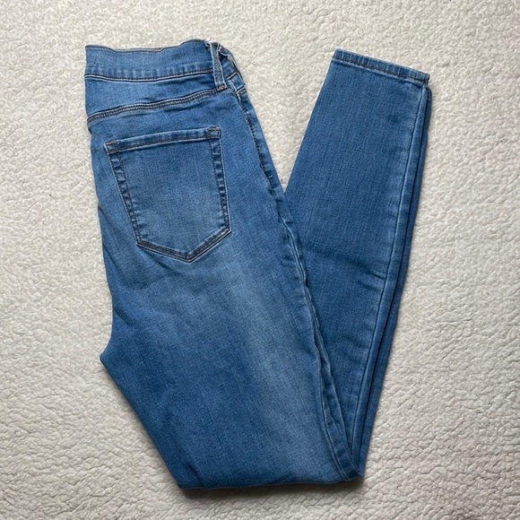 PACSUN Denim Jeans High Rise Jeggings Stretchy Comfy Size 28 - Picture 7 of 9